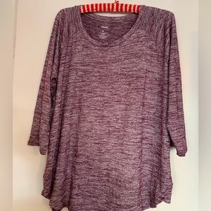 Sonoma purple light weight sweater.